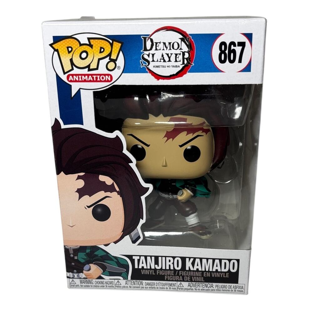Funko Pop Tanjiro Kamado #867 Demon Slayer NIB Anime Vinyl Figure